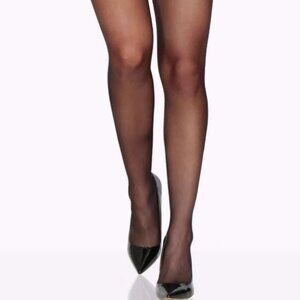 VICTORIA'S SECRET Lingerie for Legs BodyShaper Pantyhose-Midnight Black-Tall NWT
